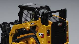 DieCast Masters 150 scale CAT 259D3 Compact Track Loader Model  High Line Series 85677 [upl. by Oilla]