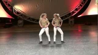 Morgan and Madison Mallum  Traditional Clogging Duet [upl. by Havens21]