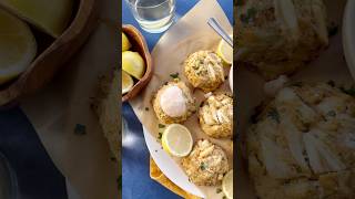 Baked Crab Cakes seafoodlover crabs fallrecipes easydinner [upl. by Eek16]