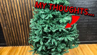 PREXTEX Canadian Fir Artificial Christmas Tree  Review [upl. by Lanti819]