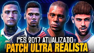 ðŸš¨COMO TER O PES 2017 TOTALMENTE ATUALIZADO EM 2024 COM ESSE PATCH [upl. by Amend]