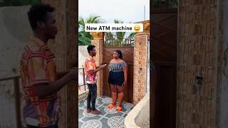 New ATM machine 😀 trendingvideo viralvideo comedy kingwizzygh1 funny brainjoter [upl. by Anagrom]