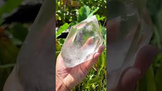 Amazing Water Clear Quartz Crystal from Arkansas [upl. by Assilim]