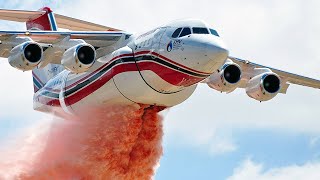 The Best Firefighting Planes in Action [upl. by Akirdna]