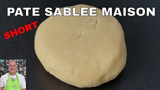 recette facile de pate sablée maison [upl. by Eileen]