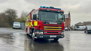 Derbyshire Fire Rescue WL53 FJ55STX [upl. by Gold]