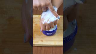 Mezcla con crema nivea que te ayudará a eliminar manchas y arrugas cremanivea cuidadodelapiel [upl. by Llehsad]