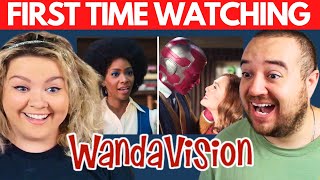 Watching WANDAVISION for the First Time Episodes 4 5 6 REACTION [upl. by Rollet]