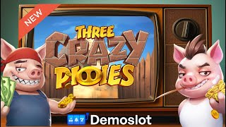 🐷 THREE CRAZY PIGGIES SLOT NEW PG SOFT SLOT [upl. by Oina]