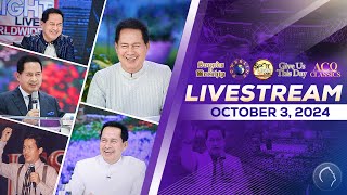 Live BacktoBack Program  October 3 2024 [upl. by Tristis732]