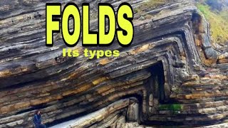 What is fold in geology and geography Types of folds Anticline syncline and monocline [upl. by Lauter485]