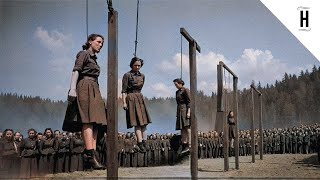 A EXECUÇÃO DAS GUARDAS FEMININAS DE BERGENBELSEN [upl. by Paley309]