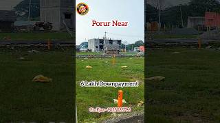 PORUR BHAIKADAI NEAR PLOTS Low budget sale CT 9025035796 chennai [upl. by Llekcir686]