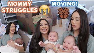 THE STRUGGLES OF MOVING WITH A BABY [upl. by Mandel]