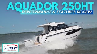 Aquador 250HT An Ideal Family Cruiser  Full Test amp Features Review [upl. by Twyla]