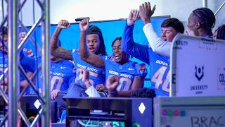 Boise State Football Takes Over Esports Arena Plays CFB25 Tournament [upl. by Nnyloj]