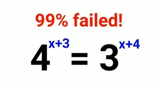 4x3  3x4 Literally 99 failed because they didnt know where to begin indices explore maths [upl. by Siddra497]