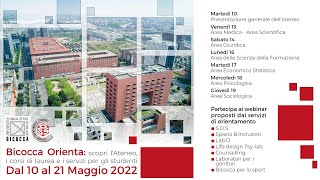 Open days di Ateneo Presentazione Area Psicologica  18052022 [upl. by Paradies614]