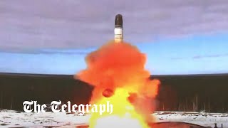 Putin tests Satan II nuclear rocket that can hit anywhere in the world [upl. by Jeromy]