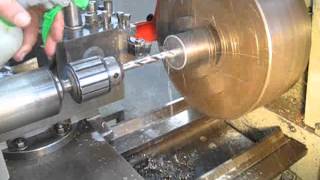 Centre Lathe  Reaming [upl. by Heaps]