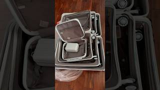 Unboxing  Melalenia  5 Luggage Sets PP Hardside Spinner Luggage [upl. by Abate]