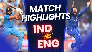 India vs England Highlights Full Match  World Cup 2023  IND vs ENG HIGHLIGHTS [upl. by Kassaraba465]