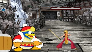 MUGEN King Dedede Me Vs Liiria Greeshno [upl. by Llet662]