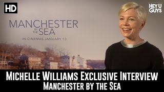 Michelle Williams  Manchester by the Sea Exclusive Interview [upl. by Agostino]