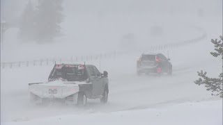 CDOT No known time to open Berthoud Pass following avalanche natural slides [upl. by Ennaeerb]