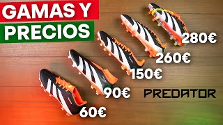 QUÉ PREDATOR NECESITAS  Todas las GAMAS y PRECIOS DE ADIDAS PREDATOR [upl. by Alicul896]