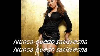 Gloria Trevi Satisfecha Letra [upl. by Terrag]