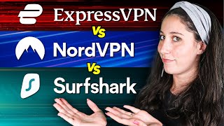 ExpressVPN vs NordVPN vs Surfshark  ULTIMATE Best VPN 2024 Comparison [upl. by Schwenk]