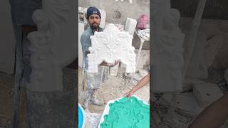 Plaster Of Paris Craft Ideas Flowers decorations pieces Plaster of paris mold making [upl. by Saoj]