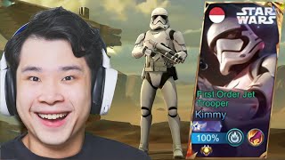 Review Skin Kimmy Star Wars Rp1000000 Mobile Legends [upl. by Aubarta]