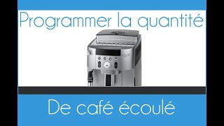 Programmer la quantité de café pour chaque touche de la Magnifica S Smart [upl. by Vickie]