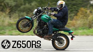 2022 Kawasaki Z650RS  First Ride [upl. by Leasi916]