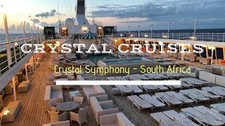 Crystal Cruises A Tour of Crystal Symphony Newly Renovated Ship [upl. by Butte]