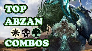 Top 10 Abzan White  Black  Green Commander EDH Combos  Episode 021 [upl. by Ela]