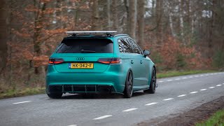 Audi RS3 8V Sportback with Armytrix Exhaust  LOUD Accelerations amp Revs [upl. by Selhorst]