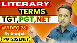 Literary term sprung rhythm TGT PGT LT NET Literature UPTGT hopkins spoof Spenserian stanza spasmodi [upl. by Tnecnev155]