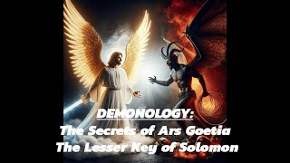 DEMONOLOGY The Secrets of the Lesser Key of Solomon LemegetonArs Goetia [upl. by Notyad236]