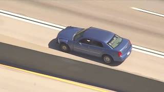 Watch Live Chrysler Leads Pursuit in Downtown LA Area  NBCLA [upl. by Nicks971]