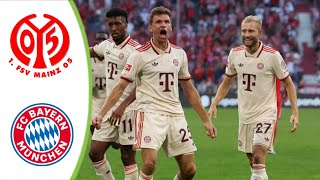 Mainz 05 vs Bayern Munchen  Extended Highlights amp All Goals 2024 HD [upl. by Akiehsat]