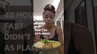 48 hour completed fasting intermittantfasting extendedfasting [upl. by Ekenna]