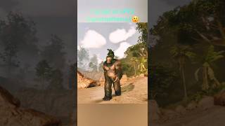 I tamed an Apex Gigantopithecus shorts arksurvivalascended gaming ark [upl. by Enialahs]