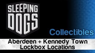 Sleeping Dogs  West End Scavenger Achievement Guide Aberdeen and Kennedy Town Lockbox Locations [upl. by Ynatsyd413]