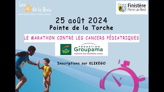 Présentation en image du marathon des Étoiles de la Baie 25 août 2024 [upl. by Nomsed]