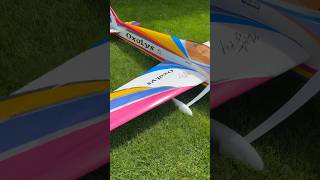 Classic OxaLys ready for maiden flight radiocontrol aerobatics kyosho [upl. by Yendic]