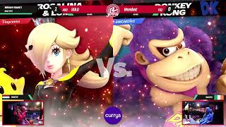 SOLO Rosalina amp Luma vs Wombat Donkey Kong  Ultimate Singles Top 128  Regen 2024 [upl. by Phyllis]