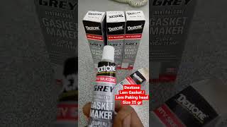 Lem Gasket  Lem Paking head Size 25 gr by Dextone silicone lemgasketlempakinggasket shorts [upl. by Isyad227]